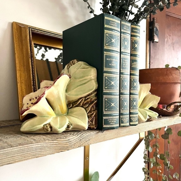 Rare McCoy Lily book ends - Picture 2 of 8